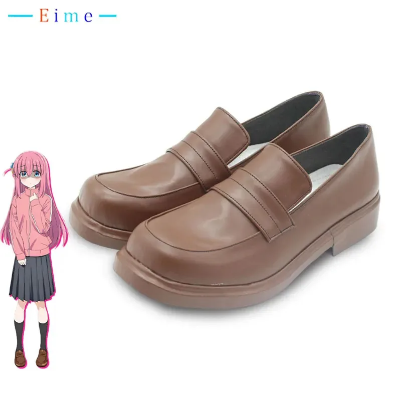 

2025 11, Gotoh Hitori, аниме Bocchi The Rock, реквизит для косплея, обувь из искусственной кожи, карнавальные ботинки на Хэллоуин, индивидуальный заказ