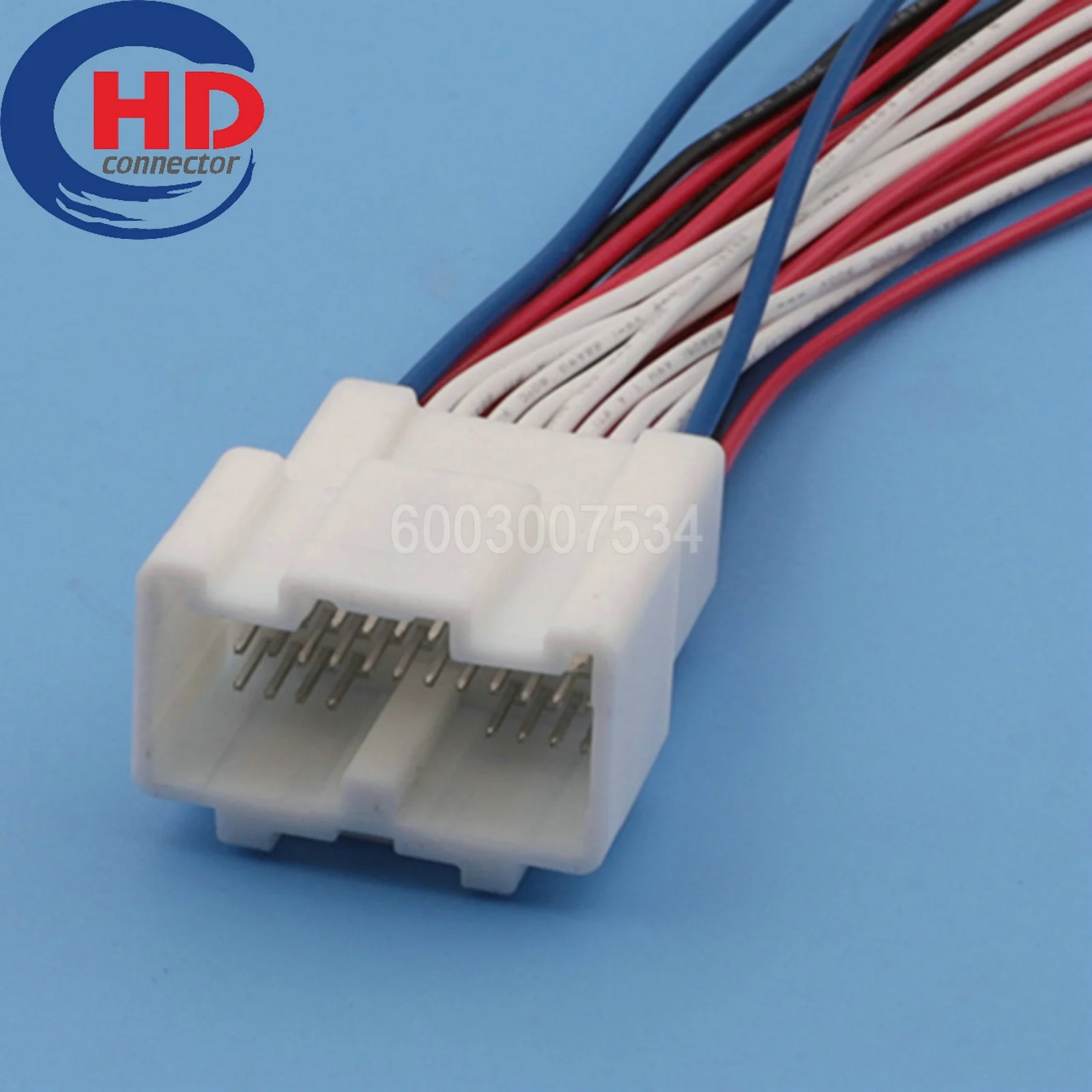 30 Pin Connector Unsealed Series Male Female Connector Cable Plug Motorcycle Electrical Harnesses Wiring Harness 1318758-1