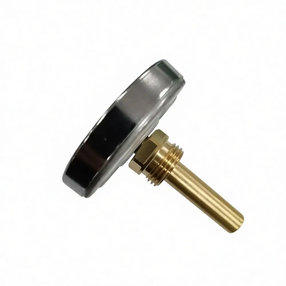 Stainless Steel Bimetal Gauge Industrial 4 20mA Signal Transmitter Shockproof Axial Radial Installation