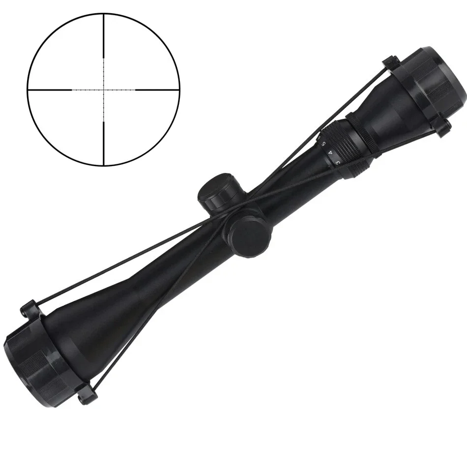 3-9X40 HD Optical Tactical Scope Adjustable Zoom Telescope Riflescope Hunting Rifle Cross Spotting Air Rifle Scope