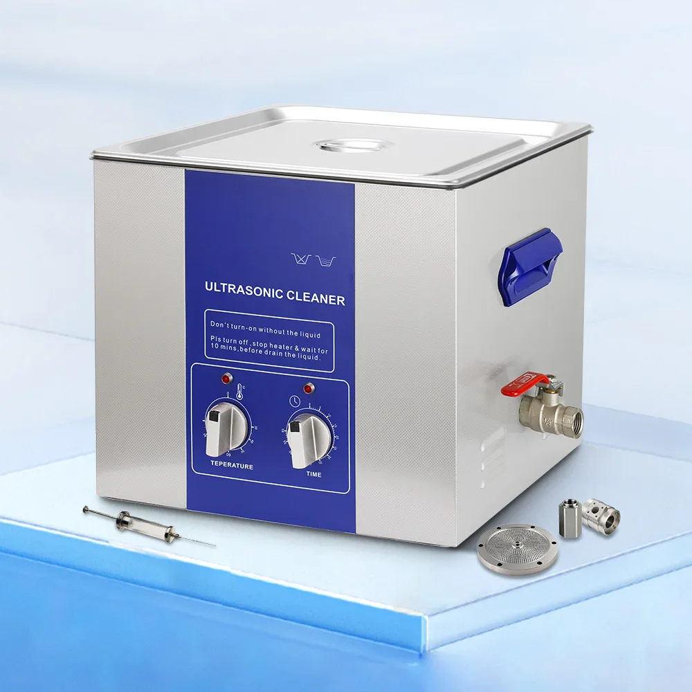 Best Supplier Heated 40khz Ultrasonic Cleaner Jewelry Watch Lens Denture 15l Ultrasonic Bath