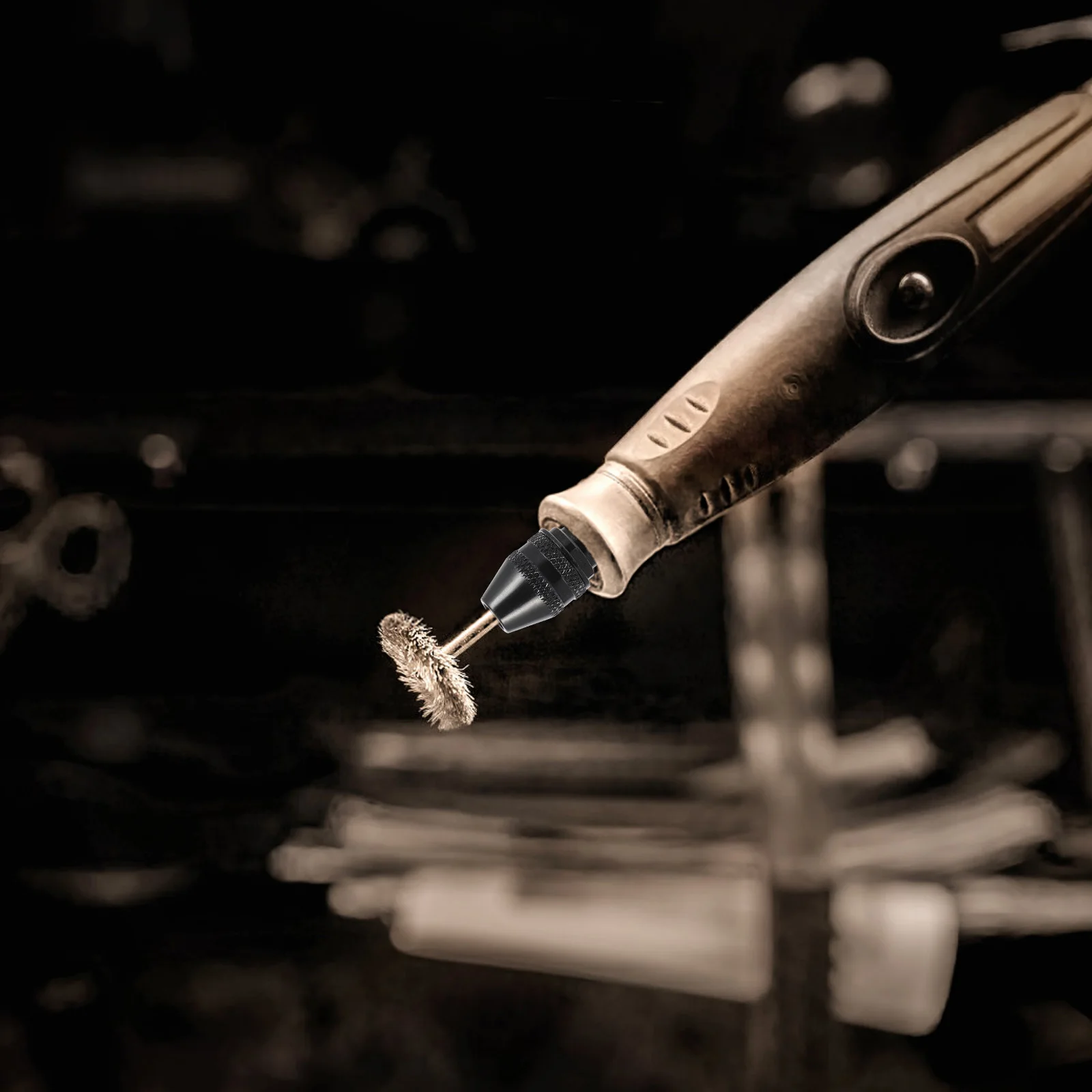 

2Pcs Electric Drill Chuck Keyless Chuck Adapter Universal Rotary Tools Three Jaw Drilling Converter Easy Replace