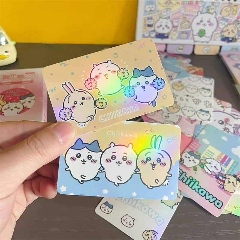 

Чиикава мультфильм лазер милая высокая четкость 50 флэш-карта аниме ломо-карта