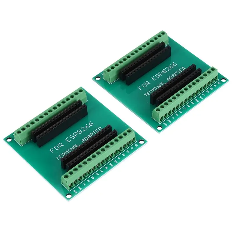 

A25P 2PCS Breakout Board GPIO 1 Into 2 For ESP-12E Nodemcu Development Board