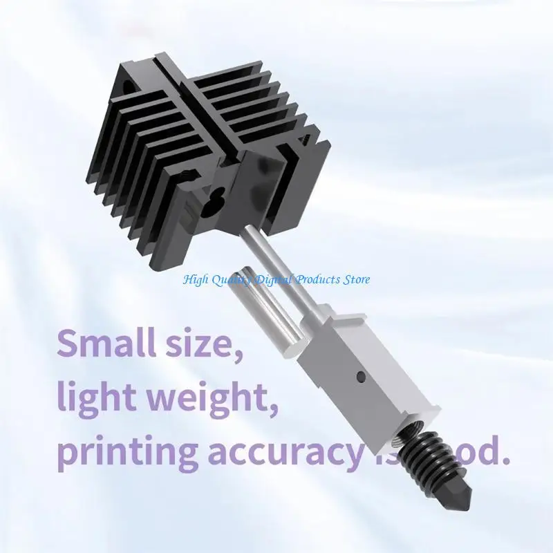 U2JE Professional Heatblock Copper-Coated Nozzle Heating Part for Bambu Lab Printer