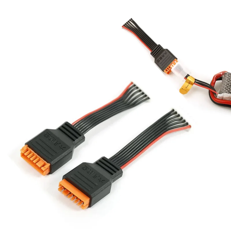 1/2Pcs Charger Extension Cable Balanced Head For 2-6S Lithium Battery Suitable for HOTA D6Pro ISDT Q8 Q6 M8 M6