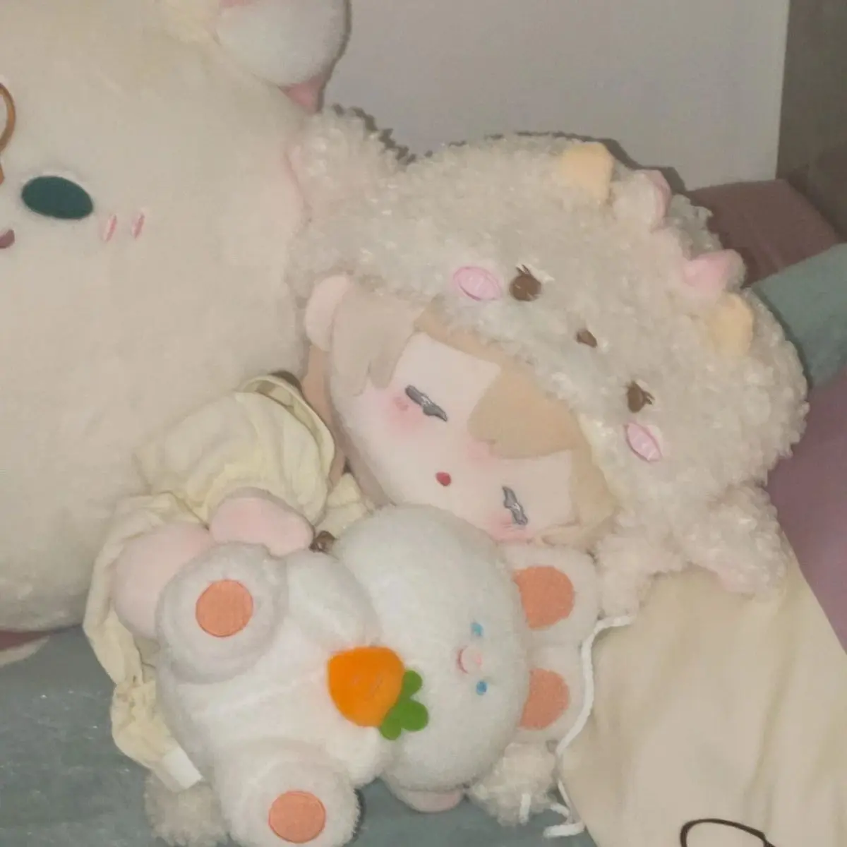 30 cm Anime Sano Emma Doll Simpatici giocattoli di peluche Peluche ripiene morbido Dress Up Cosplay Anime Toy Regali di Natale per bambini