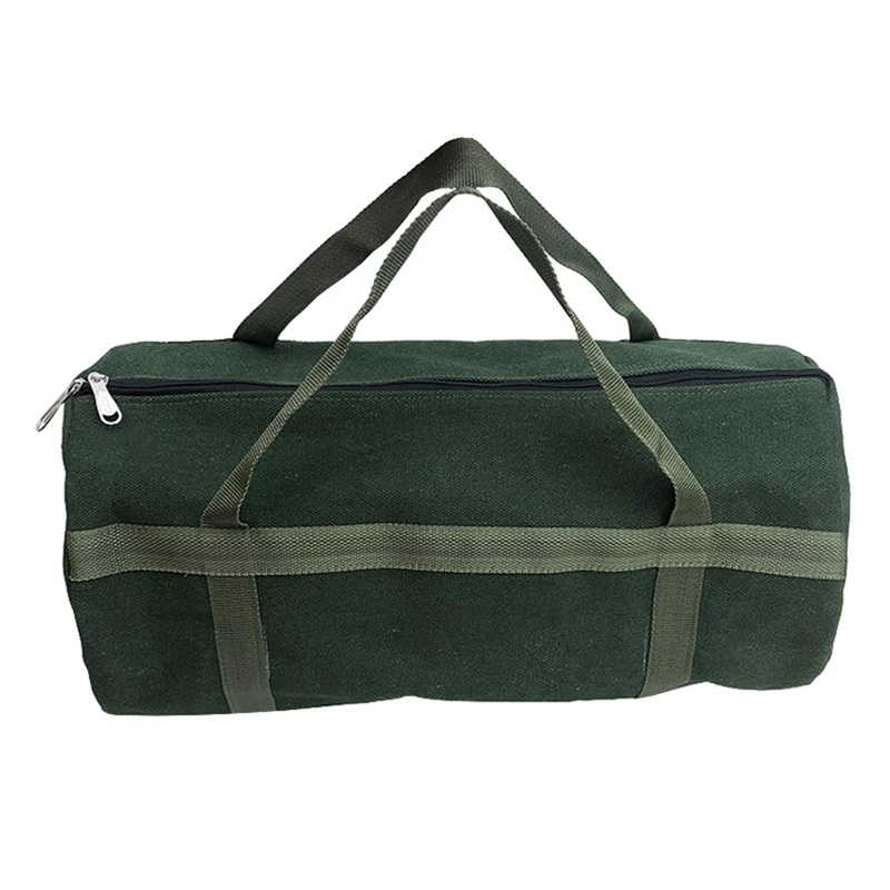 Durable Thicker Canvas Tool Bag Screwdriver Tools Packaging Large Capacity Repair Storage Pouch Electrical Tool Organizer