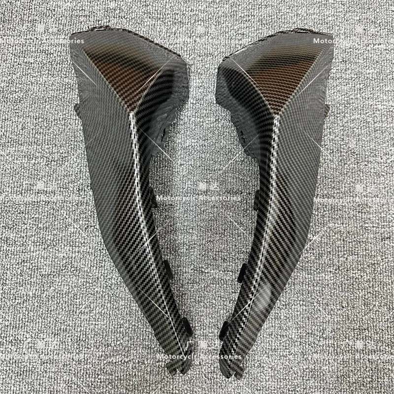 Side Front Nose Headlight Fairing Carbon Fiber Paint Fit For GSXR250 GSX250R 2017 2018 2019-2020 Shell, protective plate
