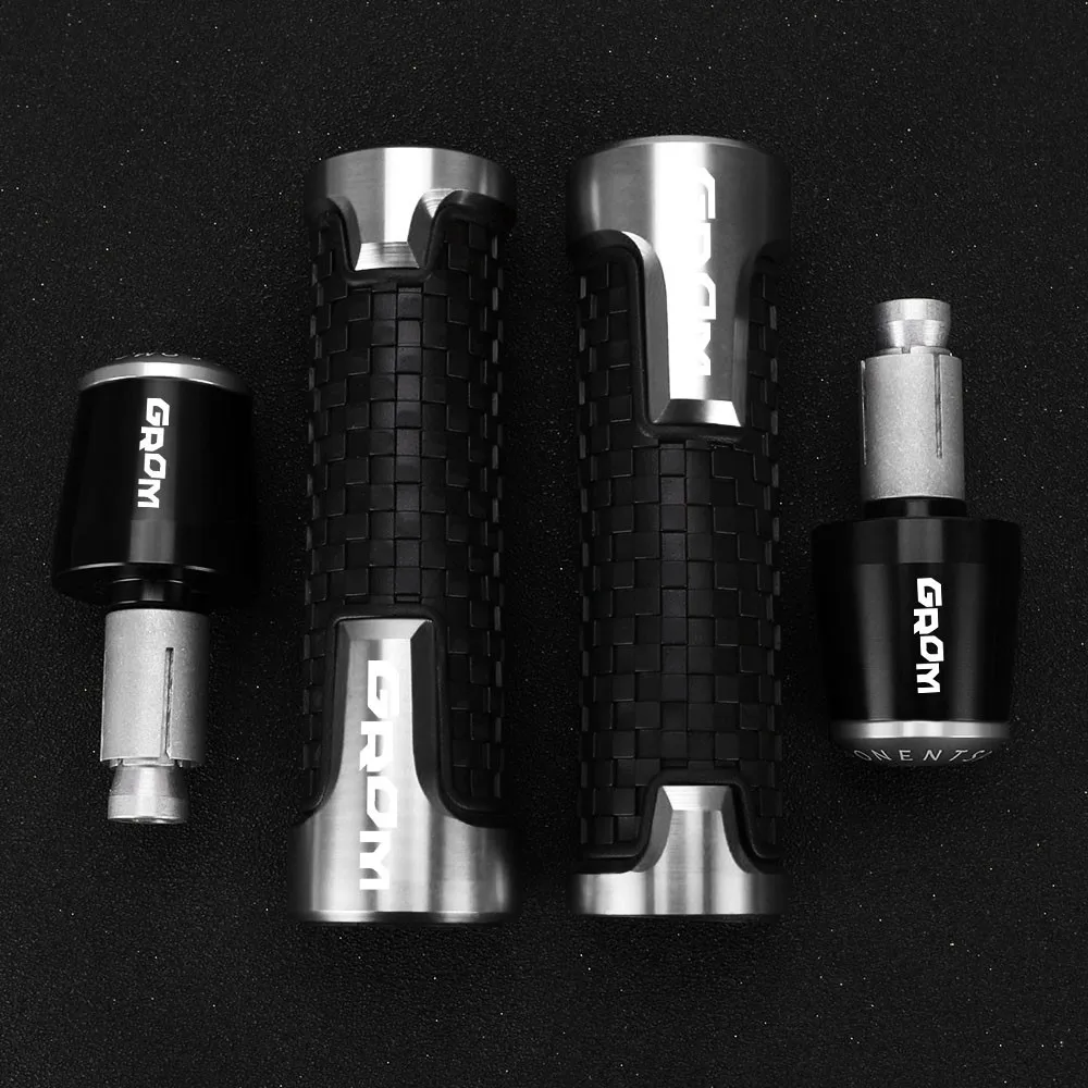 

22MM Motorcycle Accessories handlebar Grips Handle Bar Ends Plug Aluminum Part For HONDA GROM MSX125 MSX 125 2014-2021 2020