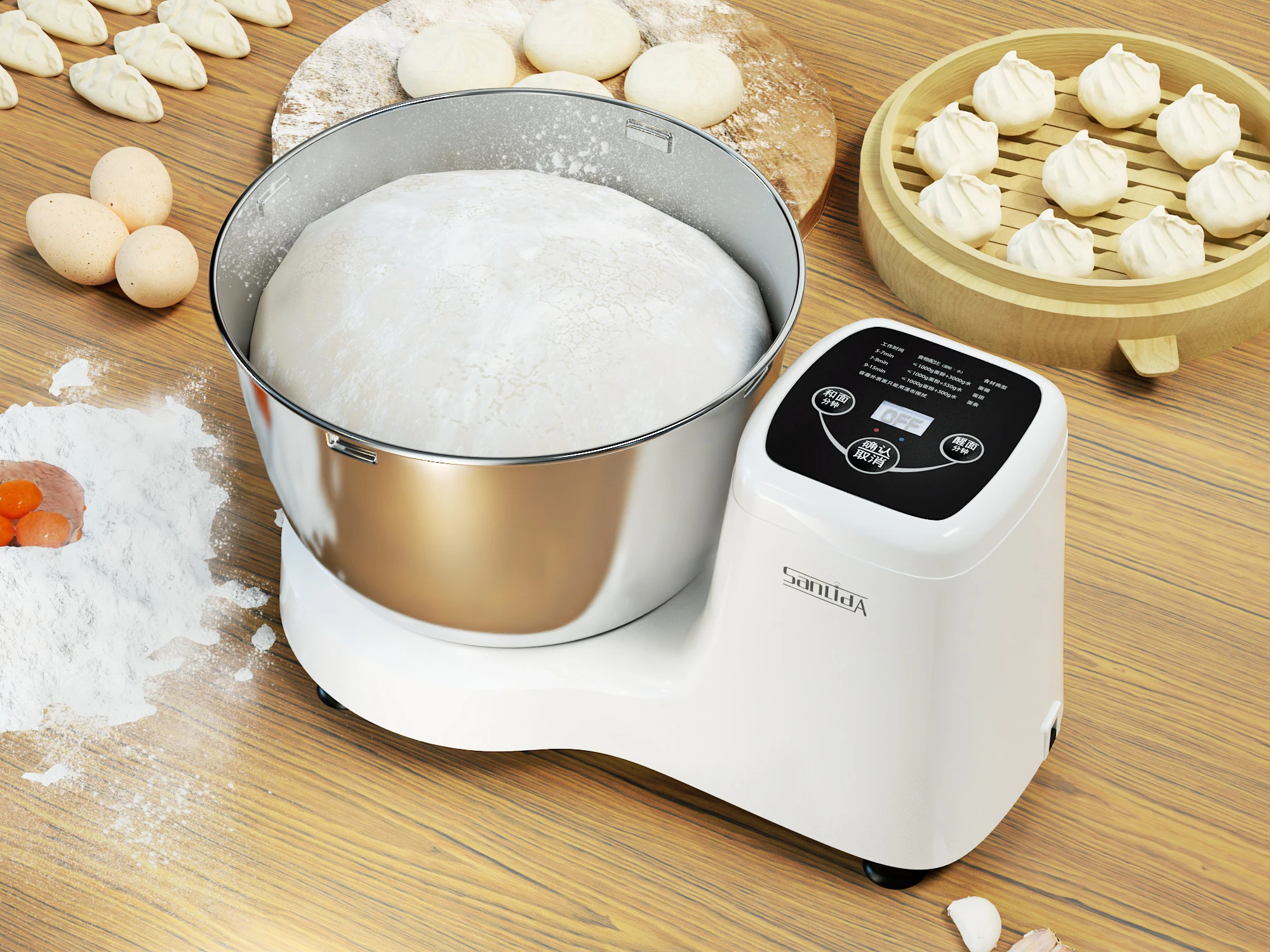 Home Kitchen Kneading Machine Electric Mini 5L Mixer for Baking Cake