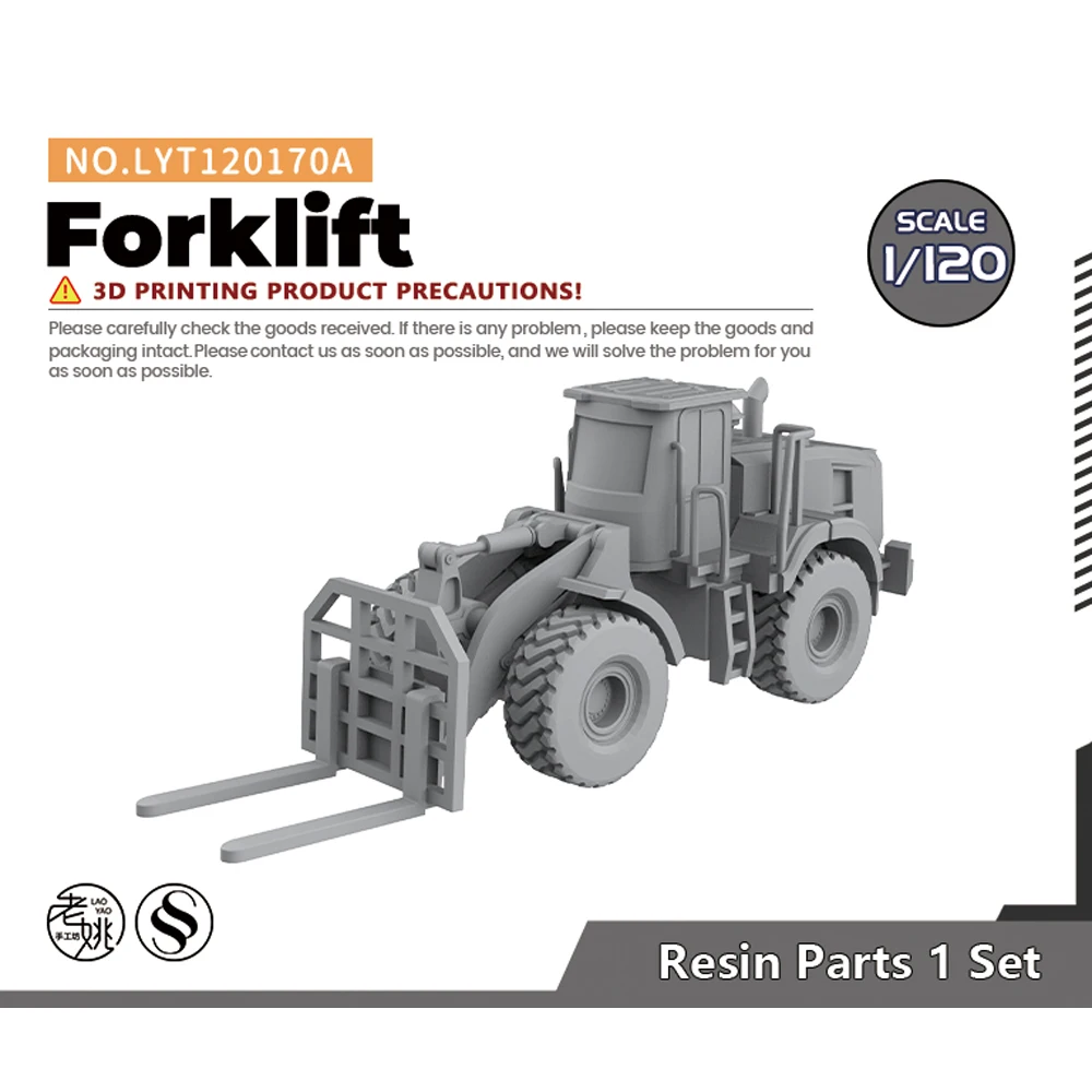 

Yao's Studio LYT170A 1/120 Scene Model Forklift WWII WAR GAMES