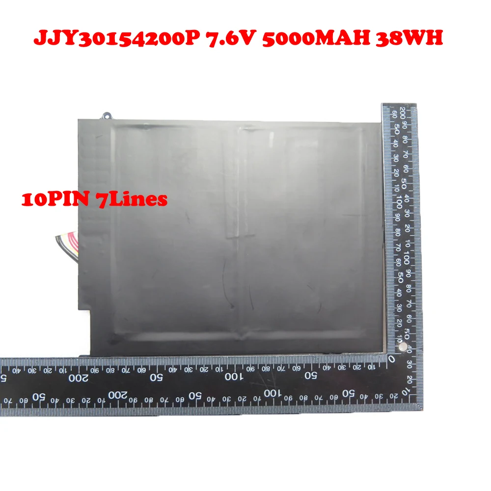 

Laptop Battery JJY30154200P 7.6V 5000MAH 38WH / 30154200P/7.6V 5000MAH 38WH / JJY30140168 7.6V 5300MAH 40.28WH 10PIN 7Lines New