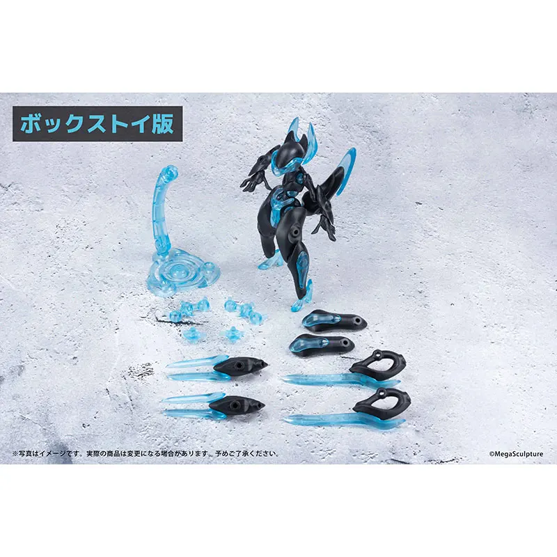 Japanese Genuine Gacha Scale Model Fox Void Sci-fi Animal Mecha Movable Assembly Fox Void Enhanced Action Figure Toys