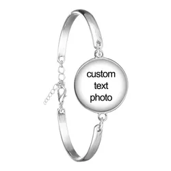 Custom Photo Bracelet Mum Dad Baby Grandpa Parents Custom Gifts Personalized Bracelets With Picture Bracelet