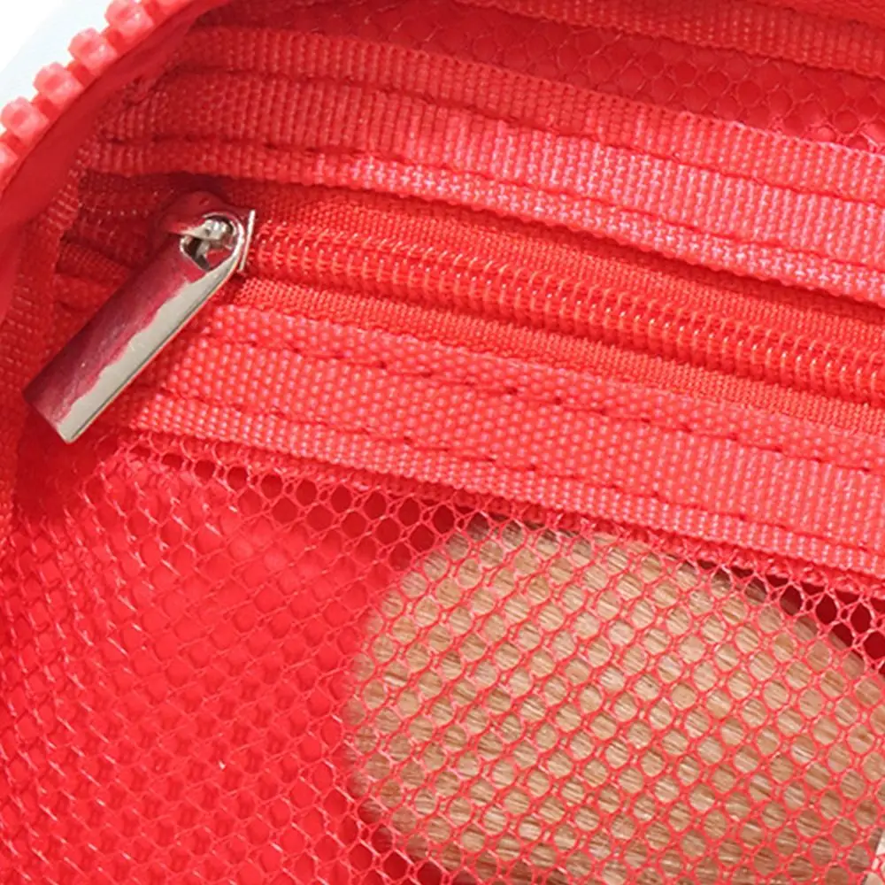 Small Fresh Macaron Cosmetic Bag Portable Girl Series Storage Handbag Travel Cosmetic Handbag Large Capacity Contrast Color