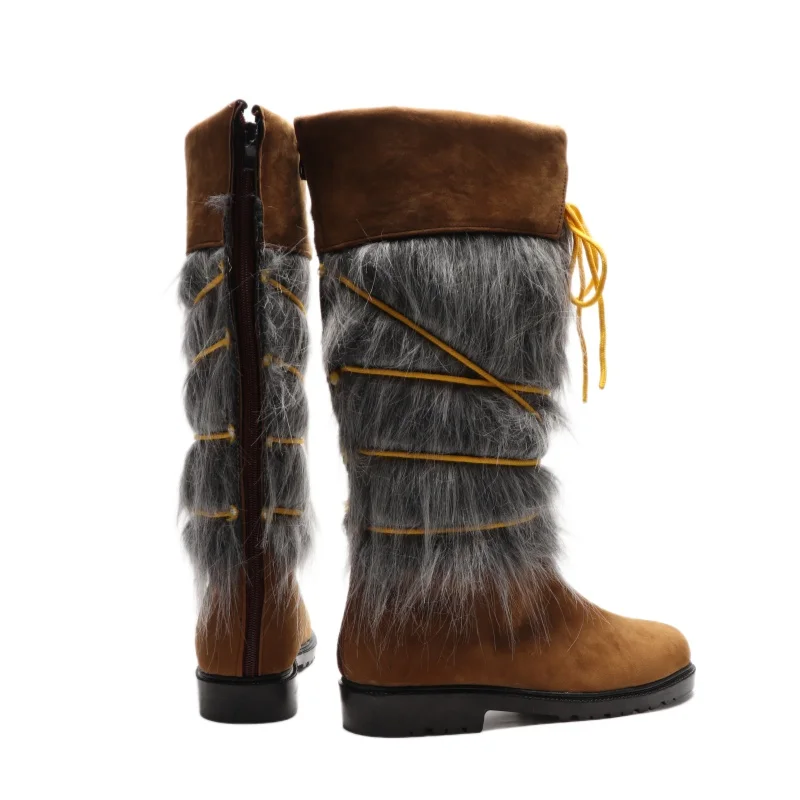 VINLAND SAGA Thorfinn Karlsefni Costume Cosplay Scarpe Anime Stivali fatti a mano in ecopelle