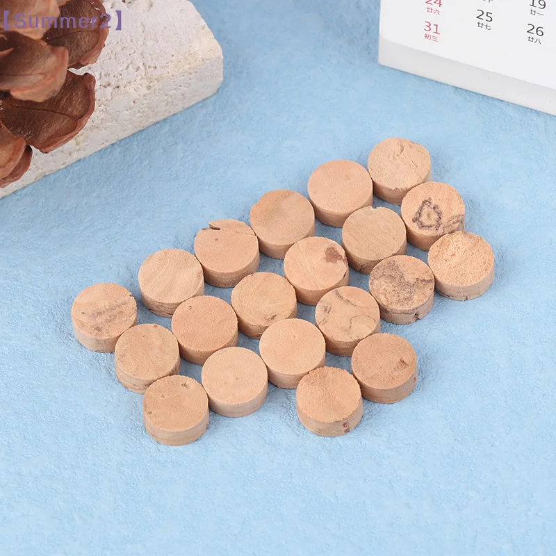 20Pcs Saxophone Cork Mats Trumpet Cornet Water Key Spit Value Cork Pads For Wind Instrument Replacement Repair Parts〔Sum2〕