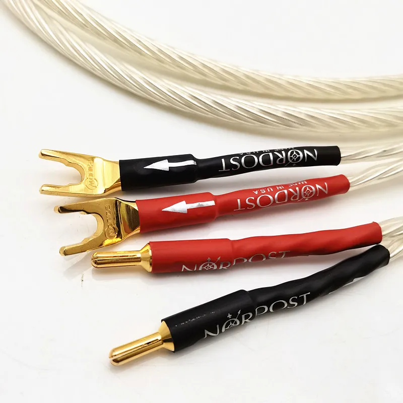 Nordost Odin 2 7N sterling silver flagship audio speaker cable HiFi main speaker amplifier cable gold-plated plug