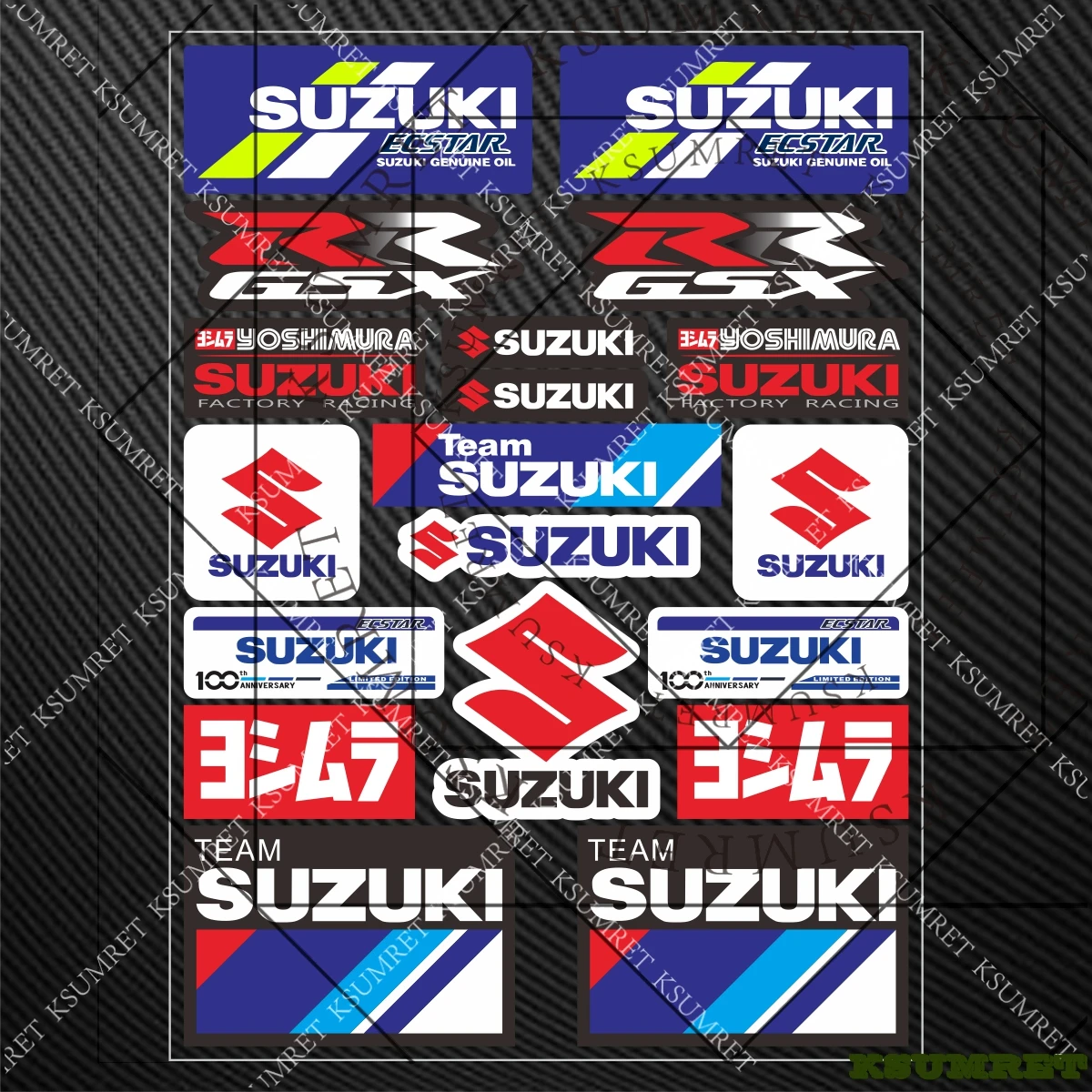 

Vinyl For Suzuki Motorcycle Sticker Decal Moto Stickers