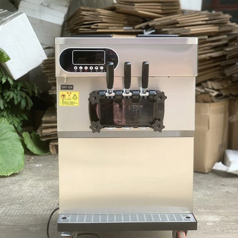 

Desktop 3 Flavor Soft Ice Cream Machine