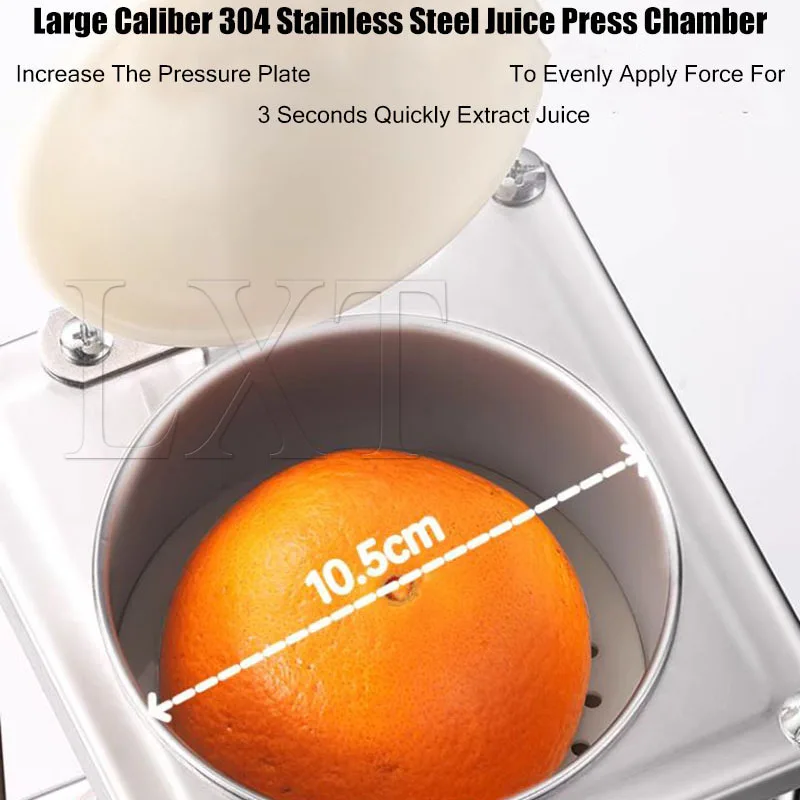 

Hand Press Fruit Juicer Commercial or Household Stainless Steel Kitchen Gadget