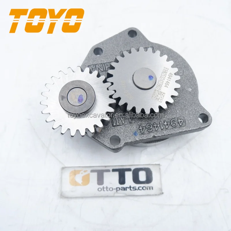 Gold seller Construction Machinery Parts 22114782 4983588 6CT Oil Pump for Cummins QSL8.9 Diesel Engine