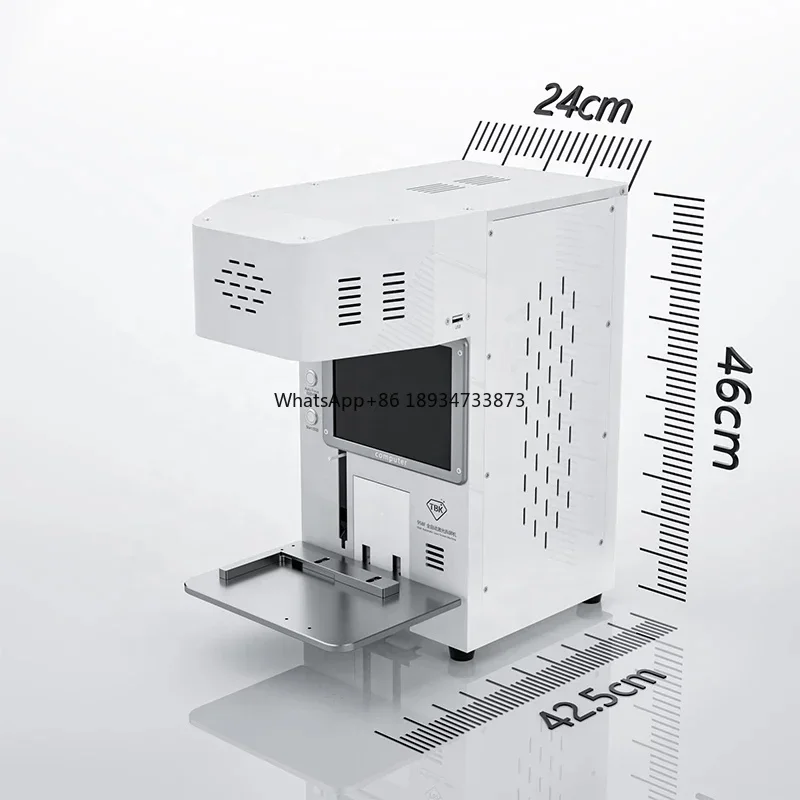 Original Newest Model 20W TBK 958F Laser Marking Machine with Automatic Positioning Mold Engine as Core Component