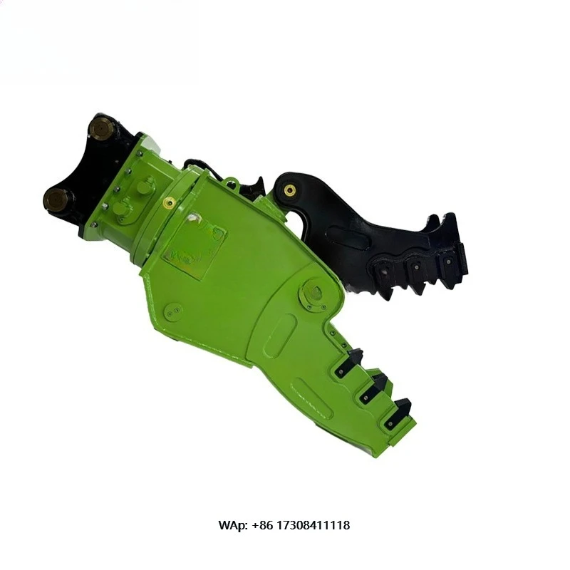 الطاحن الهيدروليكي للحفارة مع أسنان قابلة للاستبدال لتهديد الصخور والخرسانة