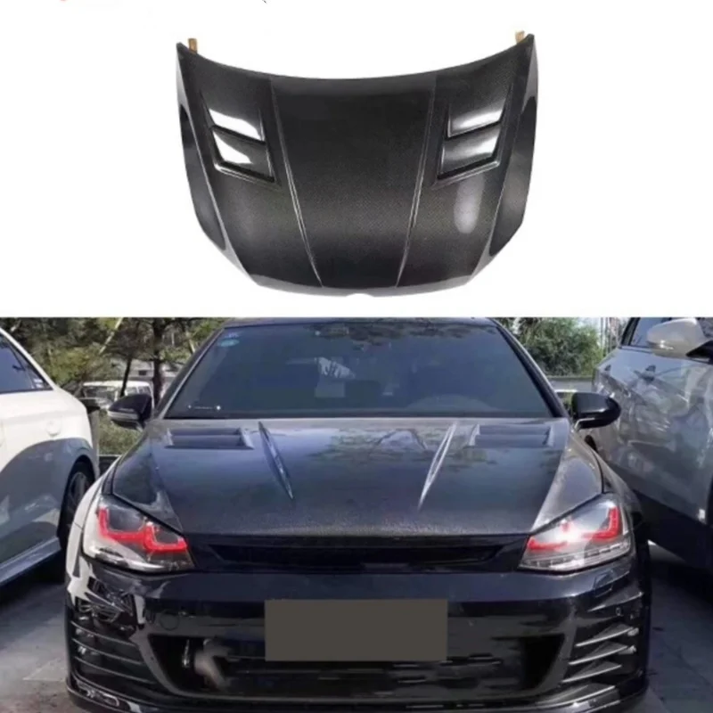 

Капот из карбона для Volkswagen VW Golf 7 2014-2020, новая модель крышки двигателя