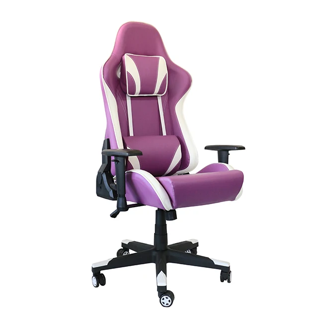 

Wholesale Fashion Leather Pillow E-sport Executive Racing Pc Custom Gaming Chair Computer Chair