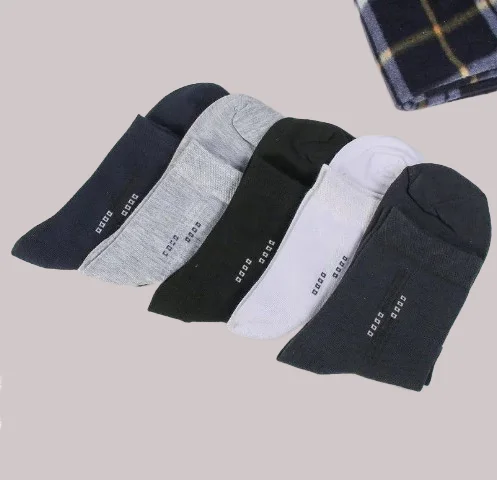 5/10 Pairs High Quality Anti-Odor and Sweat-Absorbent Mid-Calf Socks High-End Solid Color Versatile Retro College Style Socks