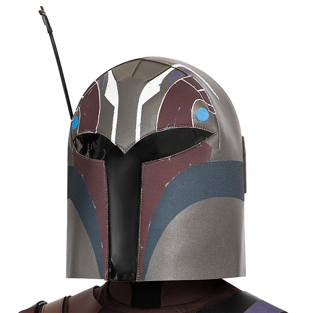 أقنعة خوذة رين التأثيرية من فيلم سابين، قناع وجه كامل، خوذة تنكرية للهالوين للسيدات