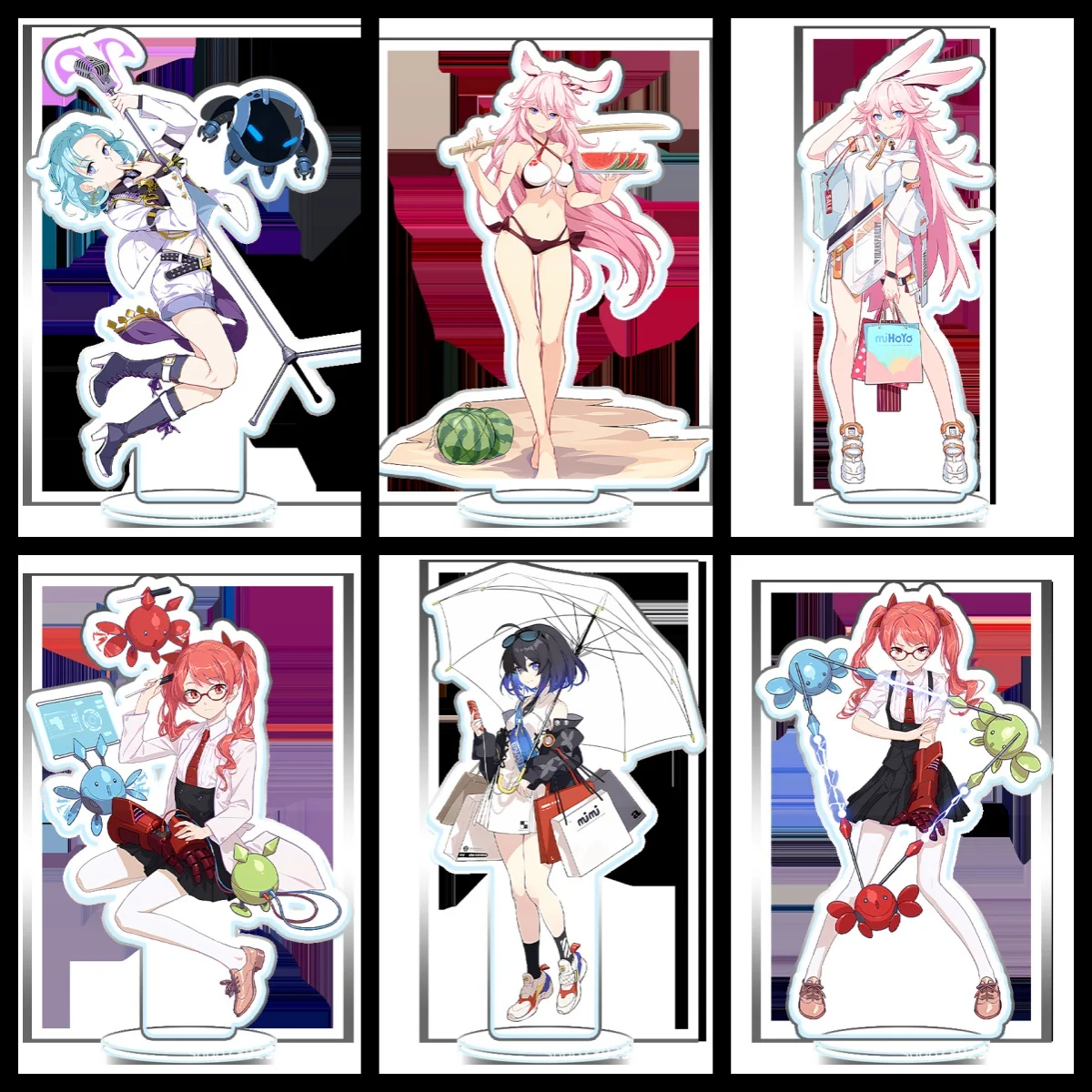 

HOT Anime Games Honkai Impact 3 Acrylic Stand Model Cosplay Kiana Yae Sakura Stand Figure Action Figure Collectible Toys 15CM