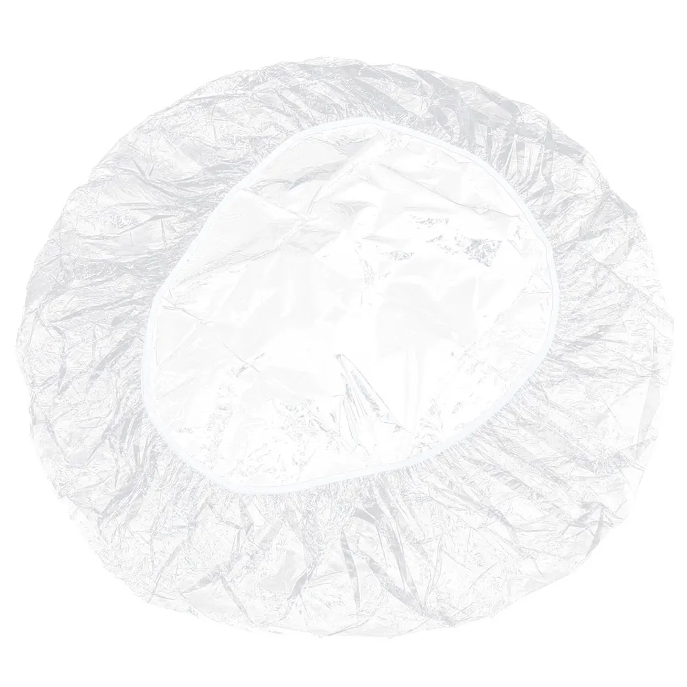 

Elastic Table Cover Round PVC Fitted Tablecloth 48 Inch Transparent Reusable Safe Reliable Fits Parties Picnic Home Use Table