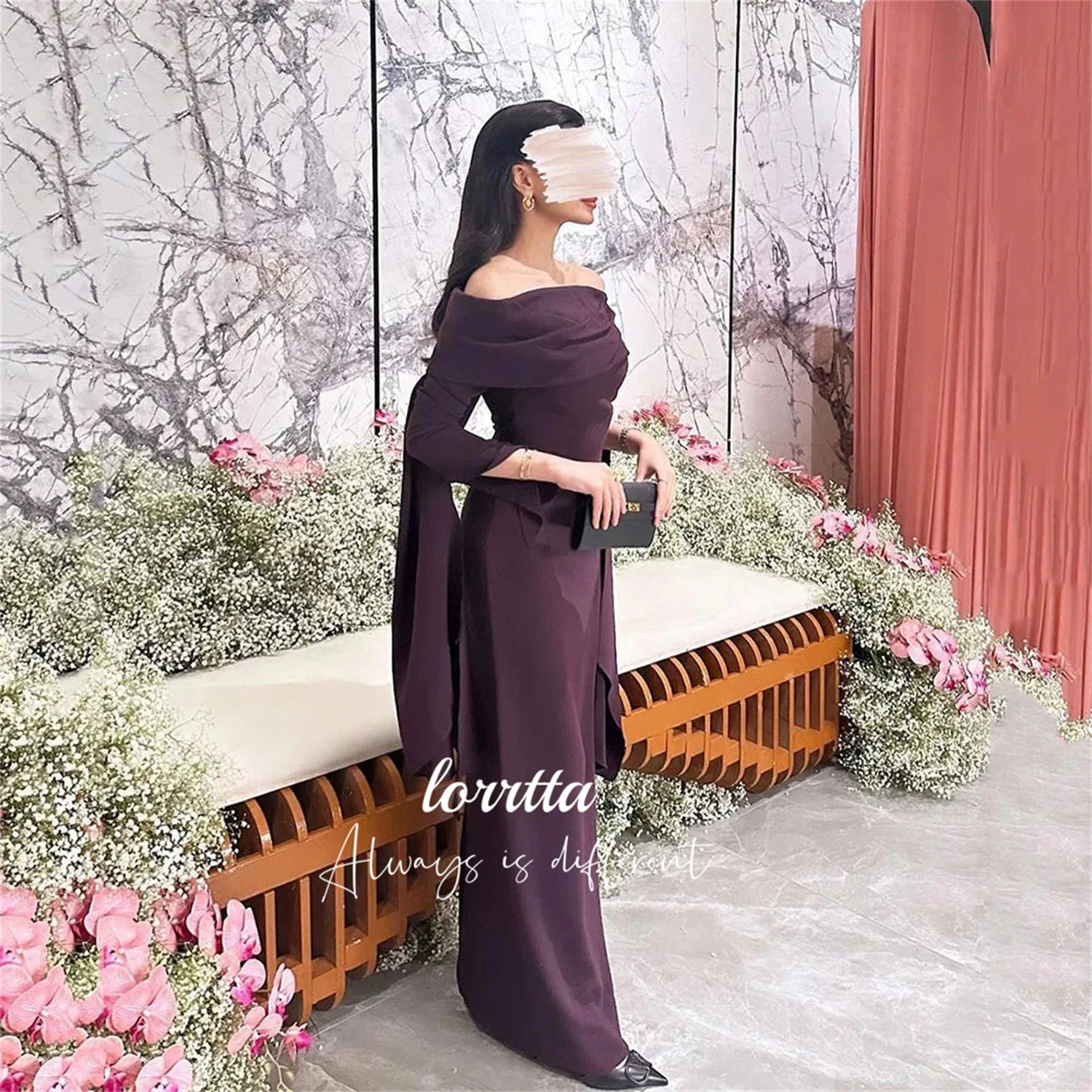 Purple Elegant Dress Evening Wedding Party Dresses for Formal Occasions Luxury Robe De Soiree Femmes Woman Prom Customized