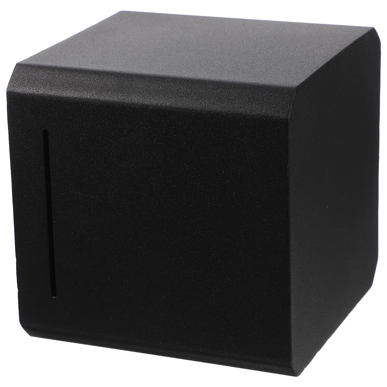 

Stainless Steel Money Box Box For Cash Saving Saving Unopenable Piggy Bank Break to Decor Retail Supplies