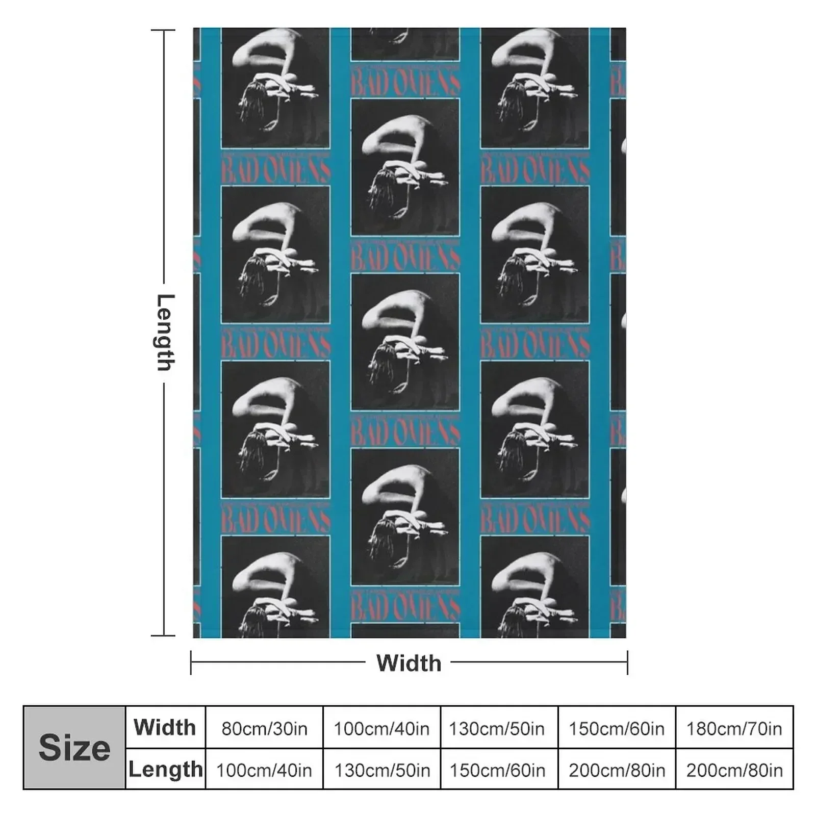 BAD OMENS Throw Blanket Stuffeds halloween Soft Beds valentine gift ideas Nap Summer Blankets