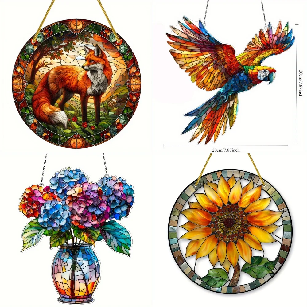 Creative & Diverse Acrylic Sun Catcher Ornaments - For Garden, Courtyard & Unique Home Decor