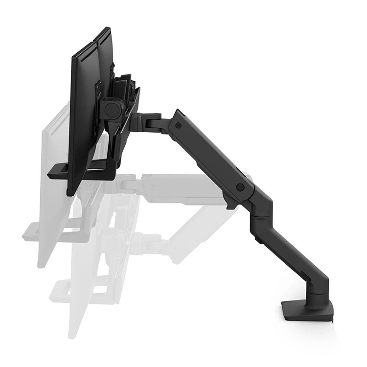 Desktop monitor support bracket universal dual-screen rocker arm