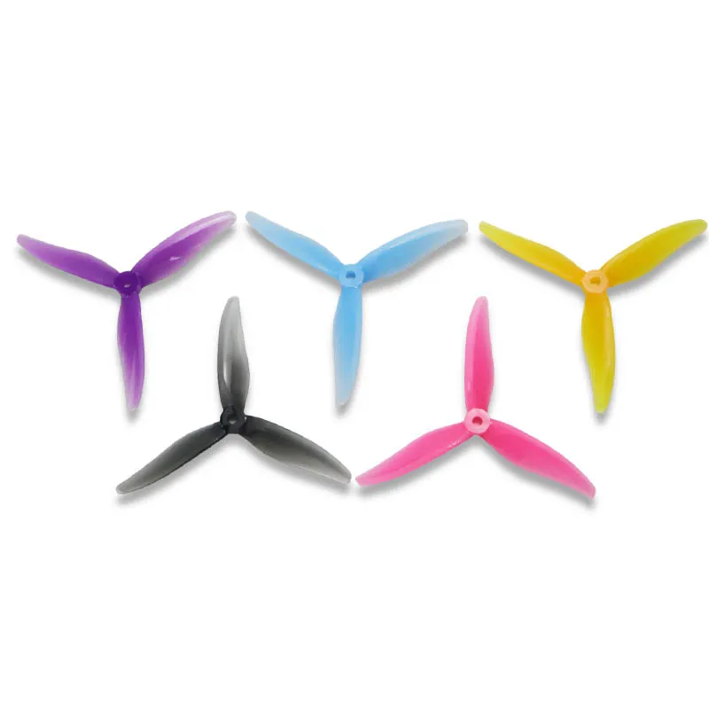 2Pairs GEMFAN YUKI 5129 Props 5inch 3-Blade PC Propeller CW CCW 2306 2207 Brushless Motor For RC FPV Racing Freestyle Drone DIY view 5