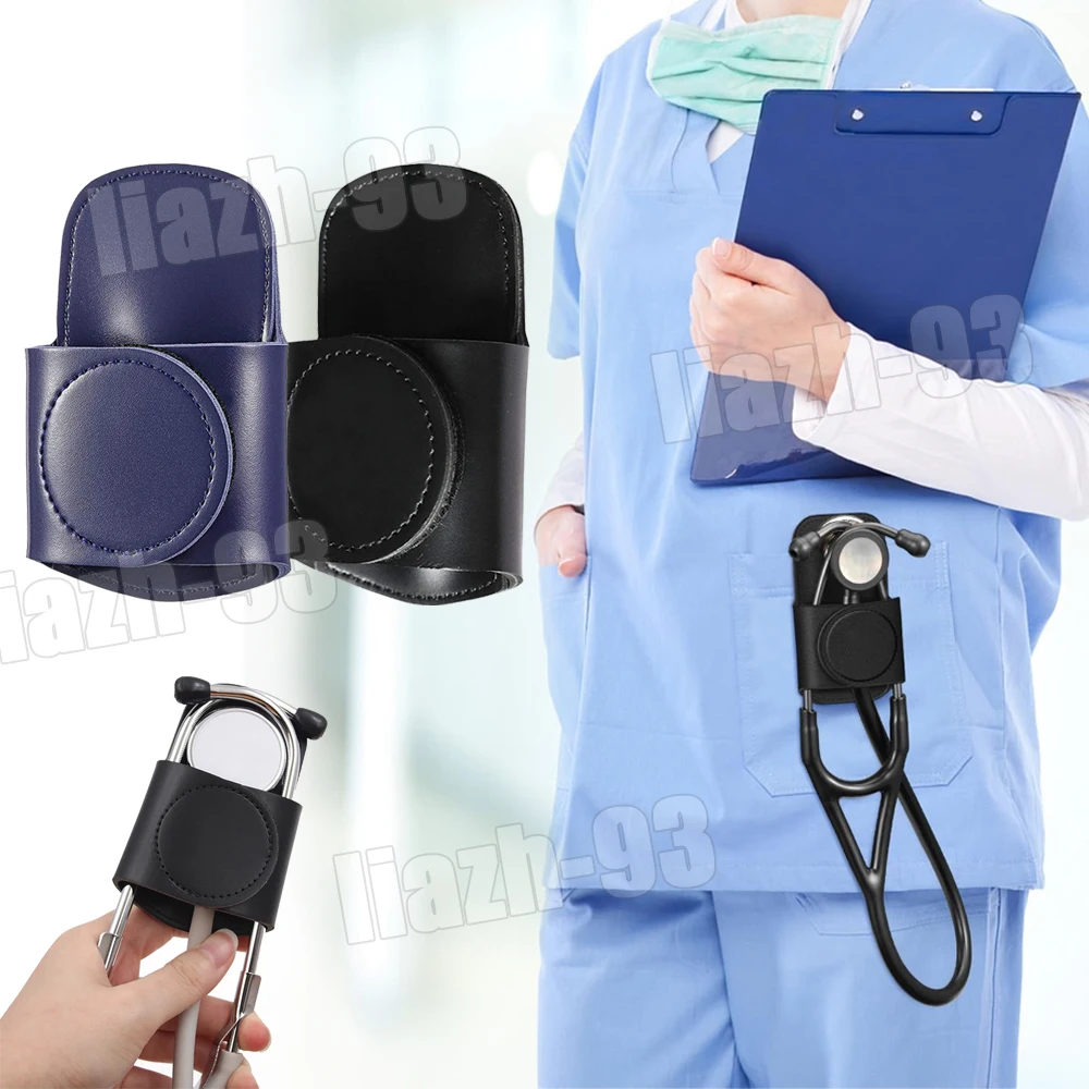 

1x держатель для стетоскопа для большинства стетоскопов, держатель для стетоскопа, кобура с зажимом на бедре, аксессуары для скрабов для студентов-фистомов