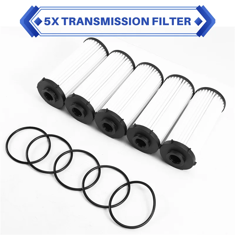 Neuer 5-teiliger Getriebefilter 0GC325183A für A3 Q3 TT CUPRA SEAT SKODA VW Golf Jetta Passat T-Roc Tiguan Touran