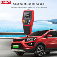 UNI-T UT343D UT343A UT343E Coating Thickness Gauge LCD Backlight Digital FE/NFE Metal Car Paint Thickness Tester Meter