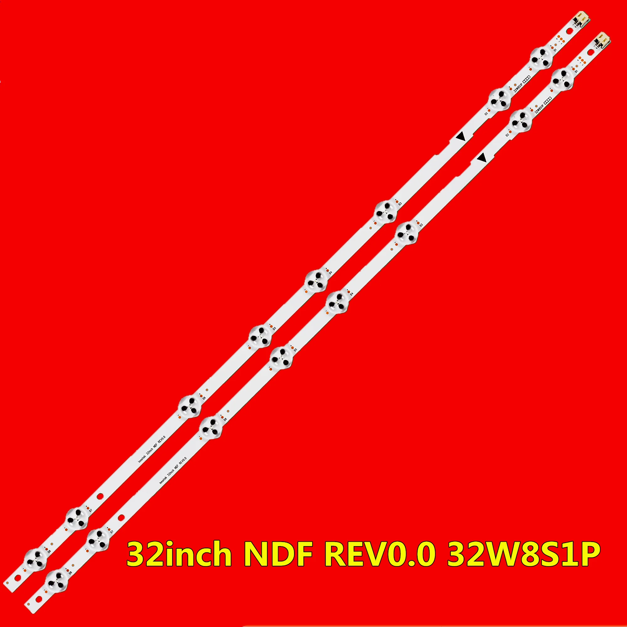 

LED TV Backlight Strip for 32W8S1P 32PFL4901 32PFL4909 32PFL4509/F8 Fw32d06f FW32D08F UDULED0GS038 Innotek 32inch NDF REV0.0