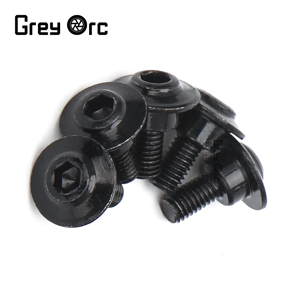 

Black Large For Ducati Flat Head Hexagon Socket Screws Bolts M5 Zinc Plating Anti-rust for Ducati fairing carapace Housings