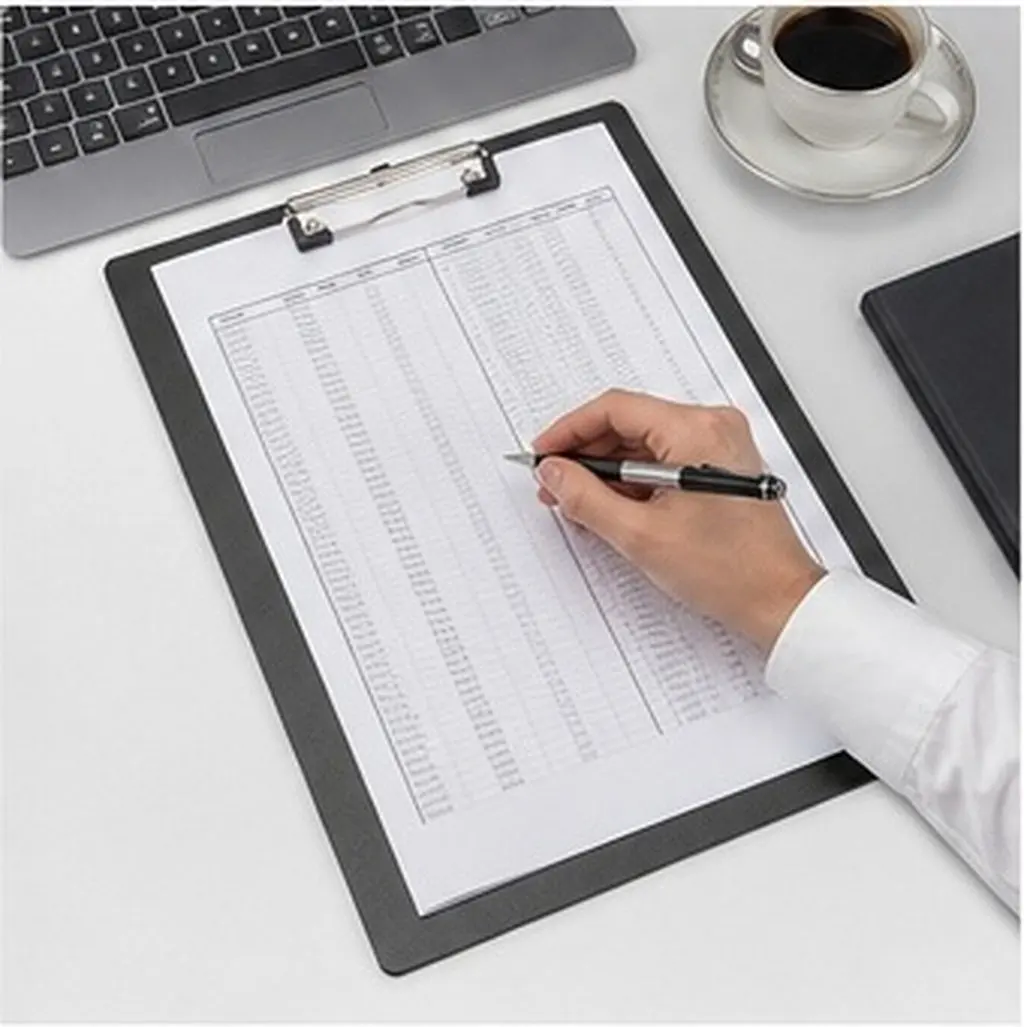 3Pcs A3 Portable Writing Support Board Heavy-Duty File Clipboard with Clips for Students Nurses Teachers Organizing Papers