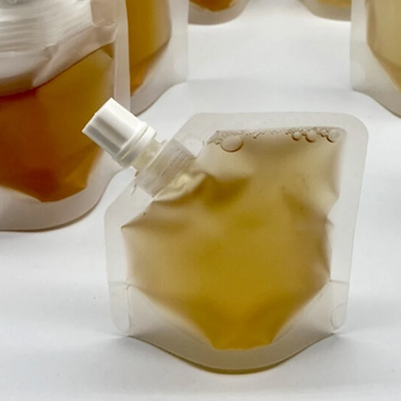 Sacs en plastique scellés pour le stockage de jus, sachets à bec d'aspiration, poudre de clics de boisson, sac d'aspiration liquide, 20ml, 30ml, 12 pièces, 24 pièces