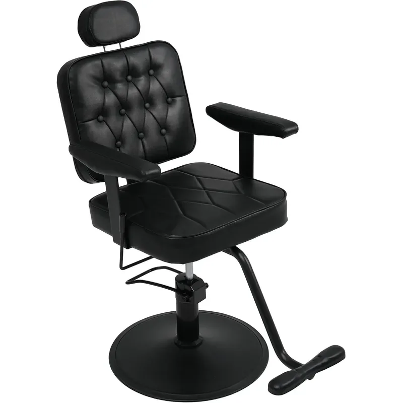 Salon Chair for Hair Stylist Reclining Beauty Chairs for Client