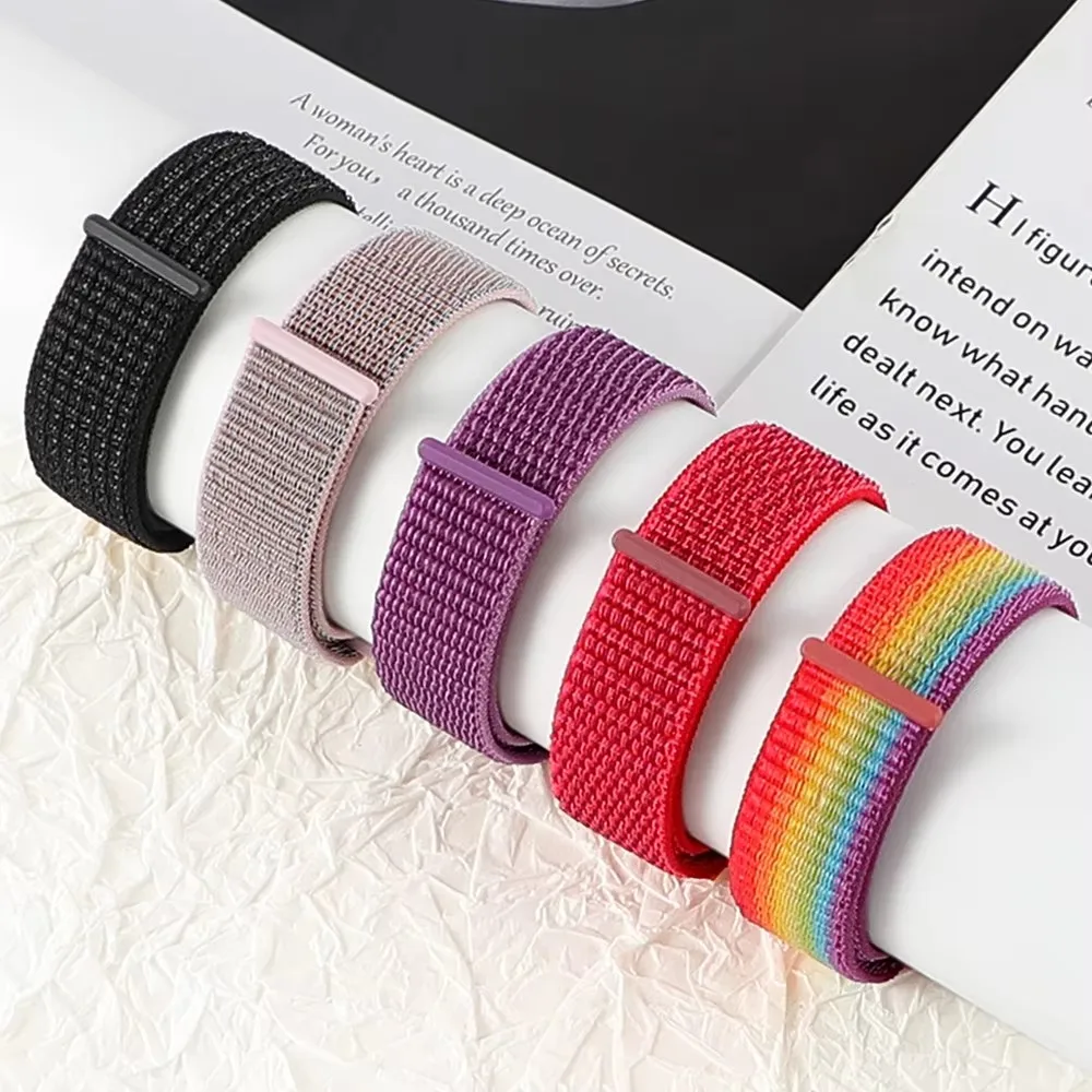 22mm 20mm strap For Samsung Galaxy watch 6/5/4/5 pro/6 Classic/Active2 pride sport loop Band for Huawei gt 4-3-pro-2-2e Bracelet